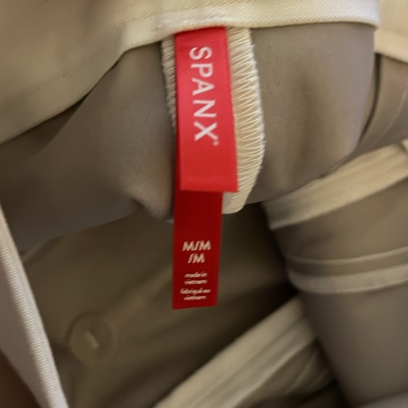 Spanx Ankle Pants Slim Straight Pants Shaping Elastic Waist MEDIUM - Picture 5 of 6